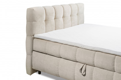 Kylie von ED-Lifestyle - Polsterbett 180 beige