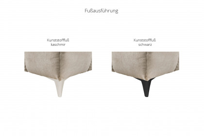 Kylie von ED-Lifestyle - Polsterbett 180 beige