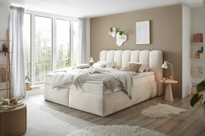 Gibson 6 von ED-Lifestyle - Boxspringbett 180 ivory