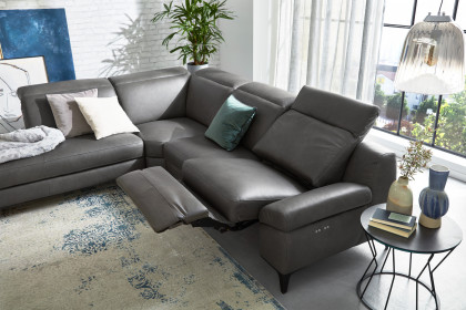 MR 9120 von Musterring - Polstersofa links grey