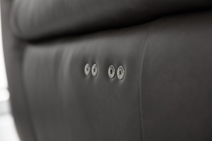 MR 9120 von Musterring - Polstersofa links grey