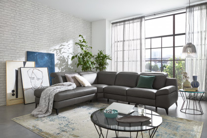 MR 9120 von Musterring - Polstersofa links grey