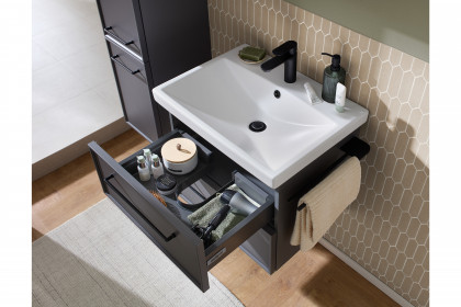 Serie 7300 von Pelipal - Badezimmer in Quarzgrau matt