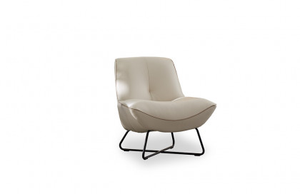 MR 9425 von Musterring - Ledersessel angora