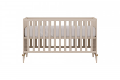 Hazel von YUNY by Paidi - Babybett 70x140 cm cashmere-beige - Eiche