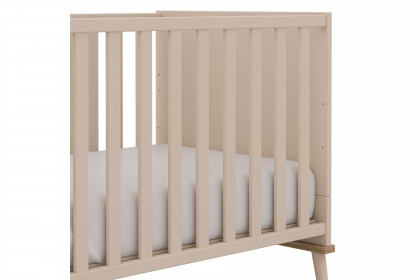 Hazel von YUNY by Paidi - Babybett 70x140 cm cashmere-beige - Eiche