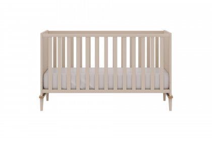 Hazel von YUNY by Paidi - Babybett 70x140 cm cashmere-beige - Eiche