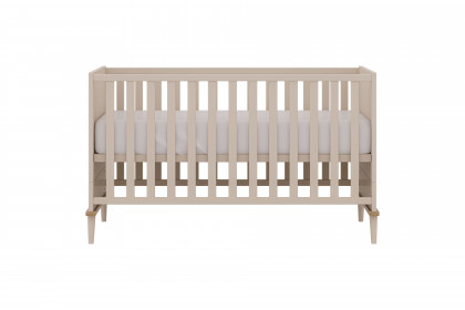 Hazel von YUNY by Paidi - Babybett 70x140 cm cashmere-beige - Eiche