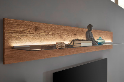 Torido von Hartmann - Wohnwand V28 Lack weiß/ Kerneiche Umato