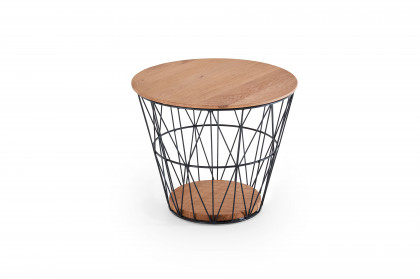 Torido von Hartmann - Wohnwand V28 Lack weiß/ Kerneiche Umato