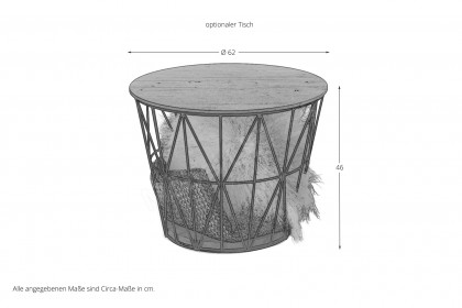 Torido von Hartmann - Wohnwand V28 Lack weiß/ Kerneiche Umato