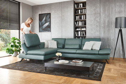 PN-IN23099 von Polinova - Ecksofa Ausführung links opal