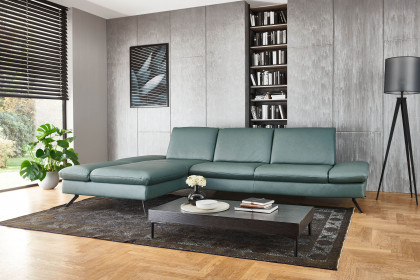 PN-IN23099 von Polinova - Ecksofa Ausführung links opal
