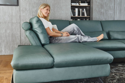 PN-IN23099 von Polinova - Ecksofa Ausführung links opal