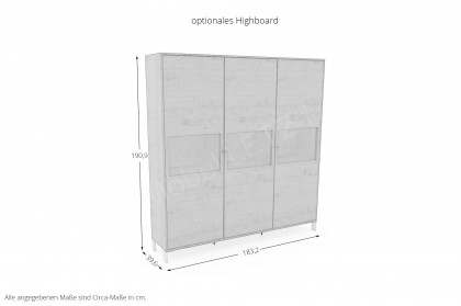 Concetto von Rietberger Möbelwerke - Esstisch Asteiche furniert