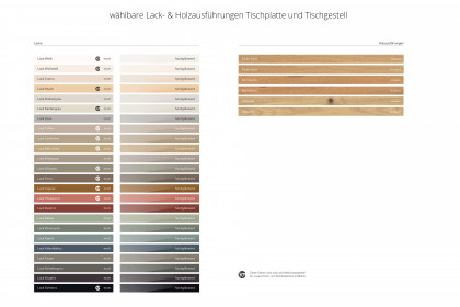 Concetto von Rietberger Möbelwerke - Esstisch Asteiche furniert