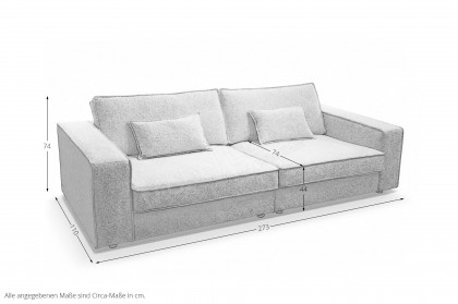 Arlington von Exxpo - Polstersofa anthracite