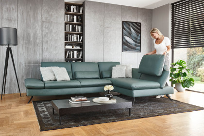 PN-IN23099 von Polinova - Ecksofa Ausführung rechts opal