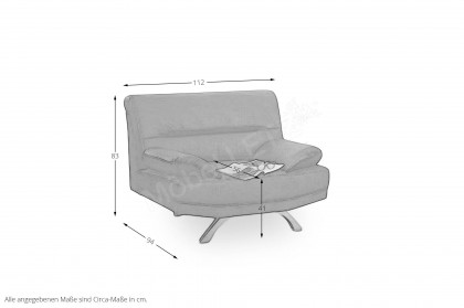 Bruno-LE18 von Grant Factory - Sessel anthrazit