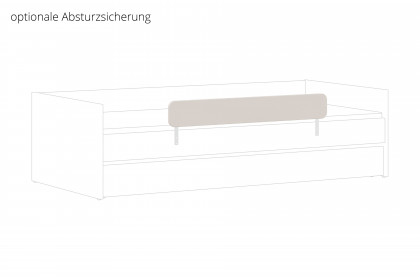 Hazel von YUNY by Paidi - Kinder- und Jugendzimmer cashmere-beige - Eiche