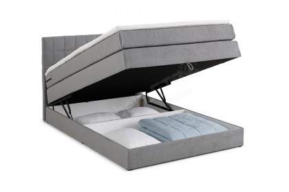 Hawaii von ED-Lifestyle - Boxspringbett 140 light grey
