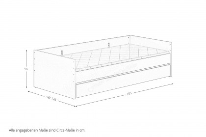 Hazel von YUNY by Paidi - Jugendzimmer-Set beige: Schrank 3T & Kojenbett