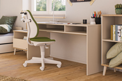 Hazel von YUNY by Paidi - Jugendzimmer-Set beige: Schrank 3T & Kojenbett