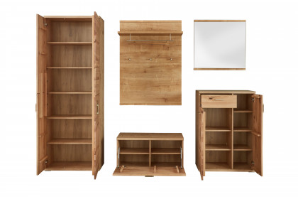 Kansas-Foyer von IDEAL Möbel - Garderobe in Alteiche, geölt