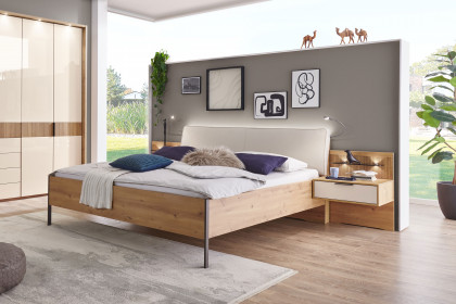 Valetta von Wiemann - Doppelbett 160 mit Polsterkopfteil