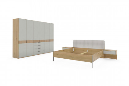 Valetta von Wiemann - Funktionsschrank, Doppelbett und Nachttisch-Paar