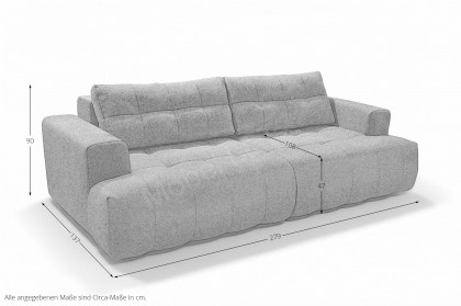 Tino von Exxpo - Einzelsofa stone