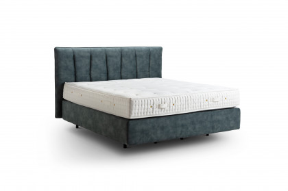 Osaka von RUF Betten - Boxspringbett in Komforthöhe grey-blue