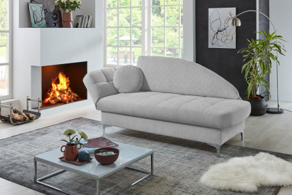 Greta von Nehl - Einzelliege silber links