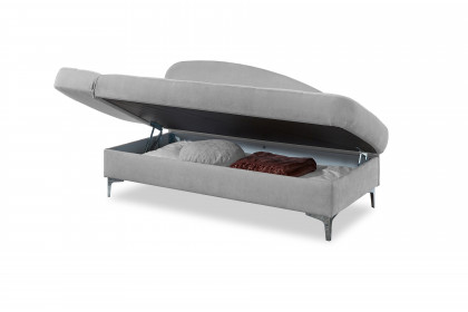 Greta von Nehl - Einzelliege silber links