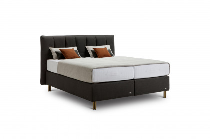 Osaka von RUF Betten - Boxspringbett in Komforthöhe anthrazit