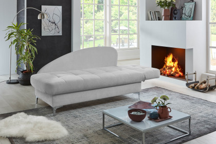 Greta von Nehl - Einzelliege silber rechts