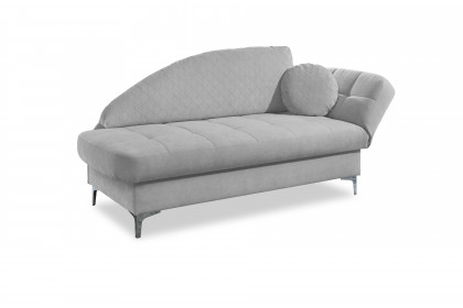 Greta von Nehl - Einzelliege silber rechts