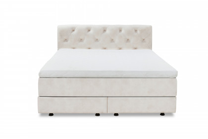 Sienna-Dream von DONE.® - Boxspringbett Classic in Elfenbein