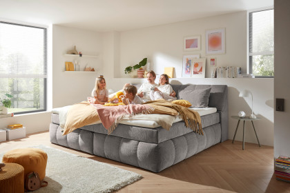 Elfkord 6 von ED-Lifestyle - Familienbett 240 x 200 cm stone