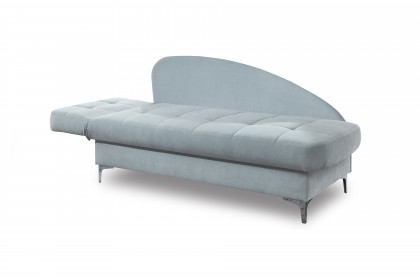 Greta von Nehl - Einzelliege in Hellblau links