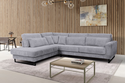 Icon-LE26 von Exxpo - Eckcouch links grey