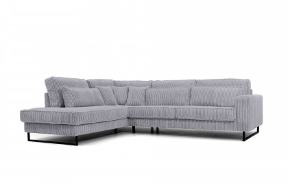 Icon-LE26 von Exxpo - Eckcouch links grey