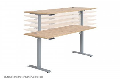 Clyde von Innostyle - Büromöbelset mit höhenverstellbarem Schreibtisch