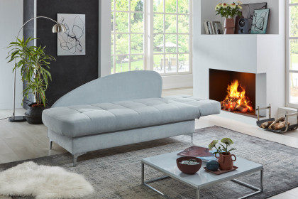 Greta von Nehl - Einzelliege in Hellblau rechts