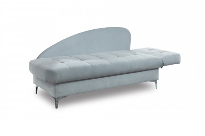 Greta von Nehl - Einzelliege in Hellblau rechts
