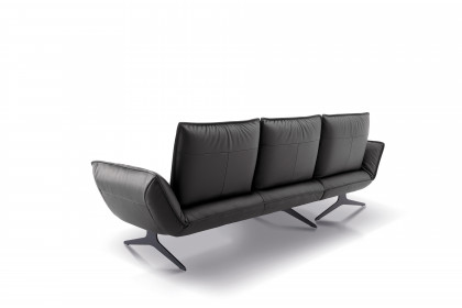 KOINOR Buddy - Ledersofa links lava