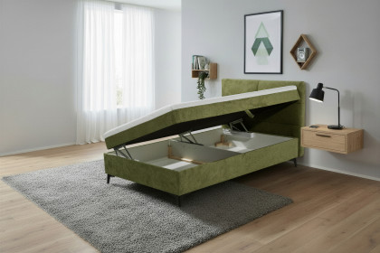 Caracas 1 von ED-Lifestyle - Polsterbett 120 winter moss