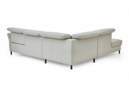 PN-EM21059 von Polinova - Ledergarnitur Ausführung links silver