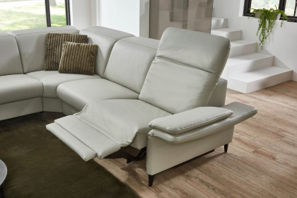 PN-EM21059 von Polinova - Ledergarnitur Ausführung links silver