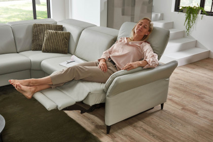 PN-EM21059 von Polinova - Ledergarnitur Ausführung links silver